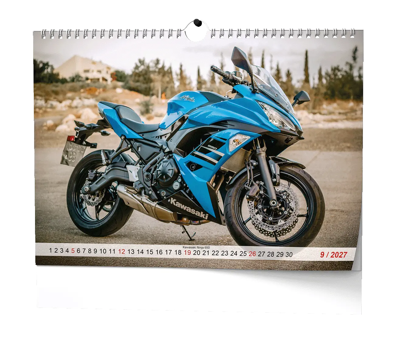 Nástěnný kalendář 2027 Nástěnný kalendář - Motorbike - A3