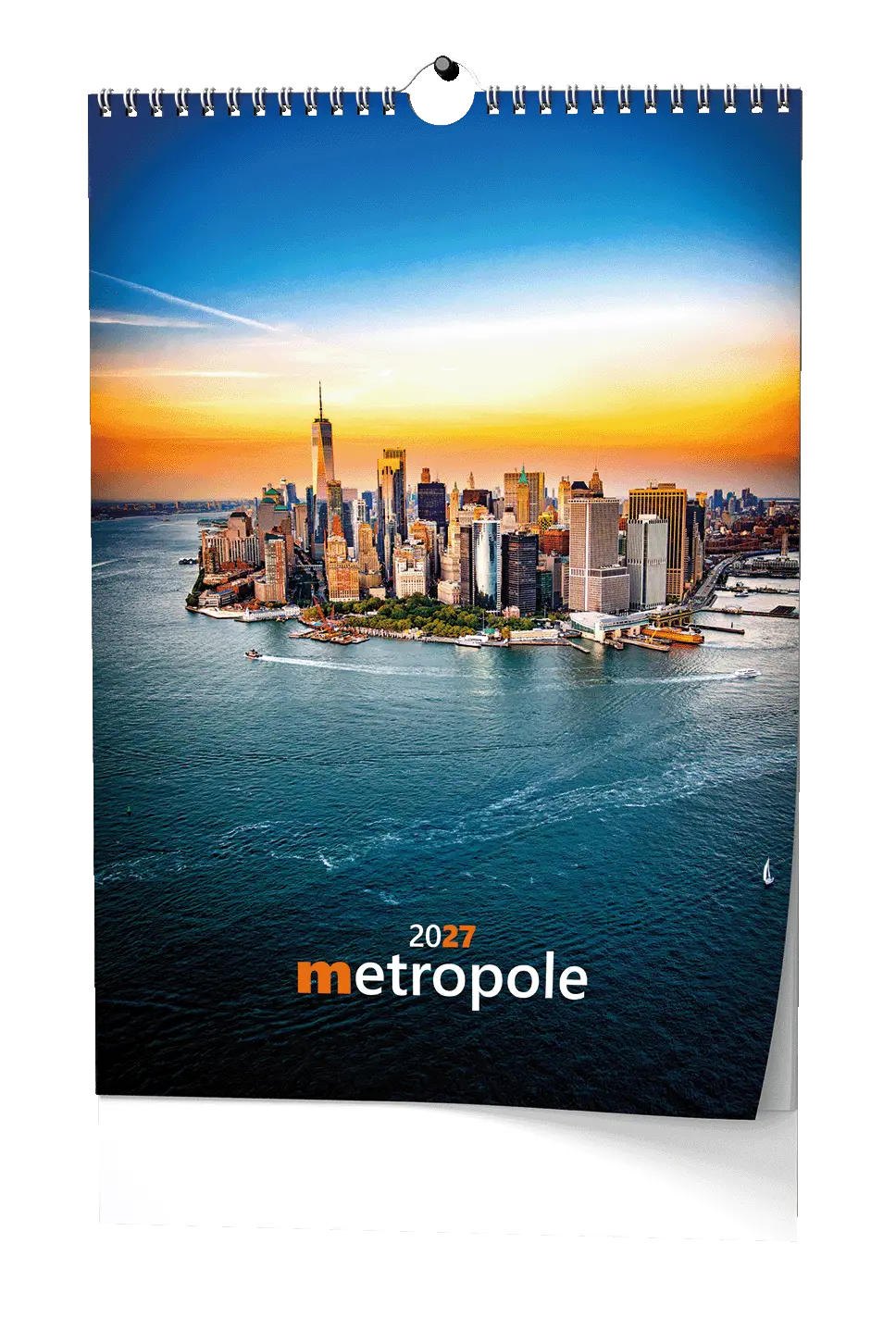 Nástěnný kalendář 2027 Nástěnný kalendář - Metropole - A3