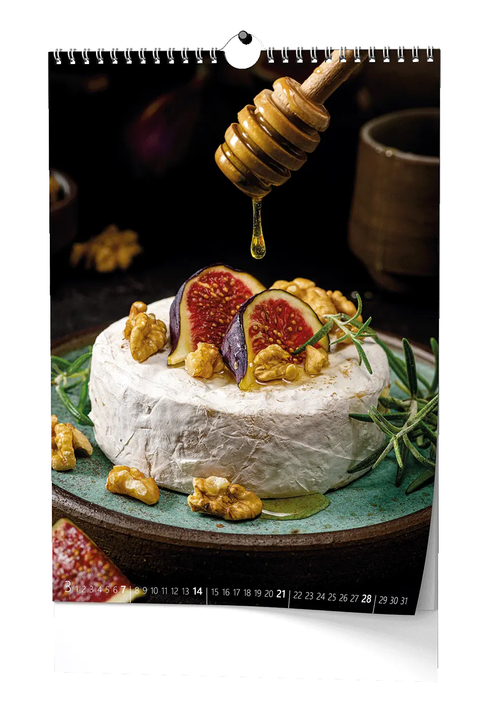 Nástěnný kalendář 2027 Nástěnný kalendář - Gourmet  - A3