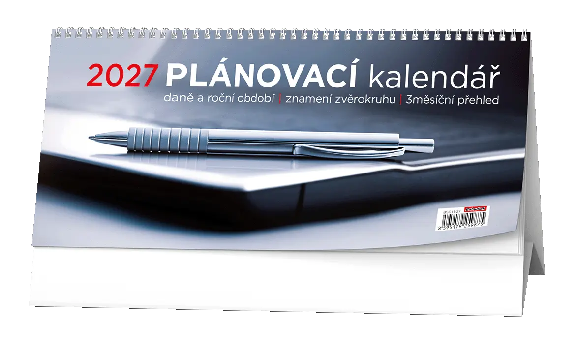 Stolní kalendář 2027 Stolní kalendář - Plánovací daňový kalendář