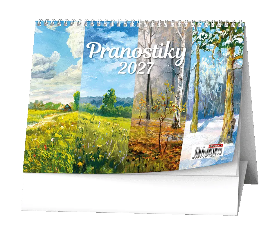 Stolní kalendář 2027 Stolní kalendář - Pranostiky