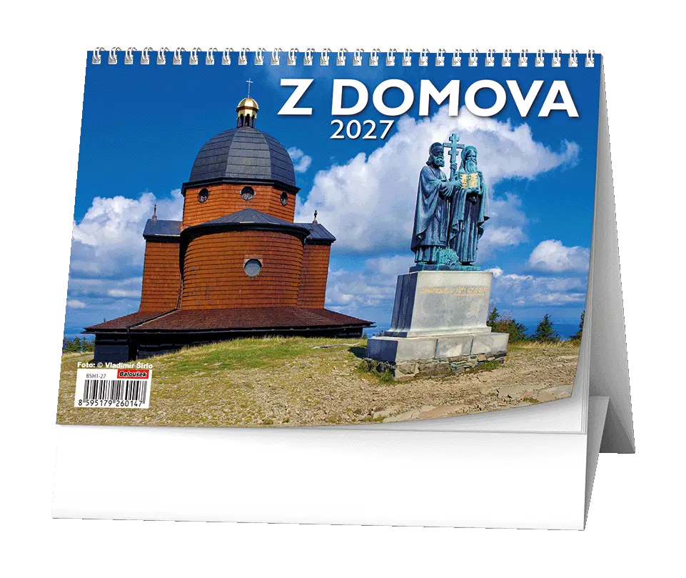 Stolní kalendář 2027 Stolní kalendář - Z domova