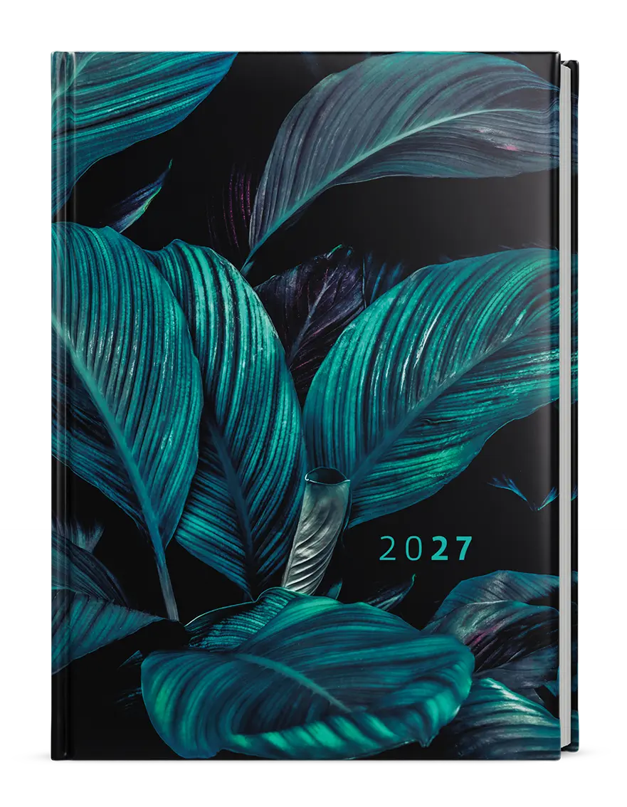Diář 2027 Týdenní diář - Tomáš - Lamino - A4 - Tropic