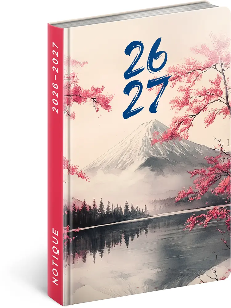 NOTIQUE 18měsíční diář Petito – Japonsko 2026/2027, 11 x 16 cm