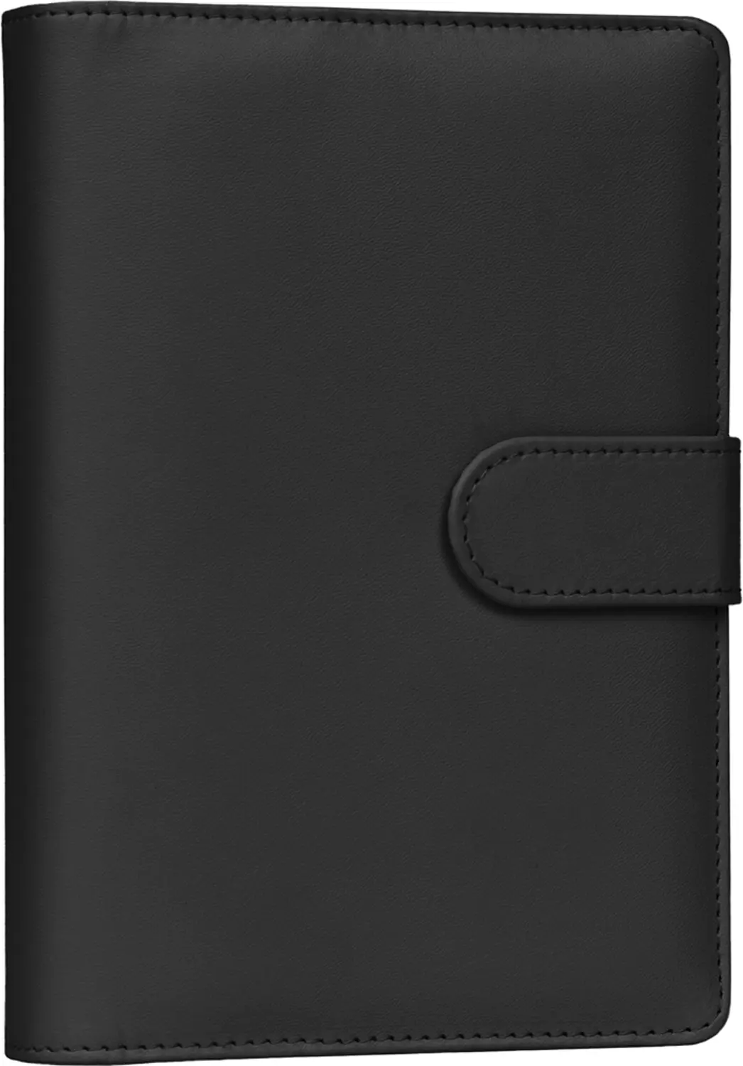 NOTIQUE Refill – Týdenní kroužkový diář s vyměnitelnými listy 2027, černý, 12,5 x 19 cm