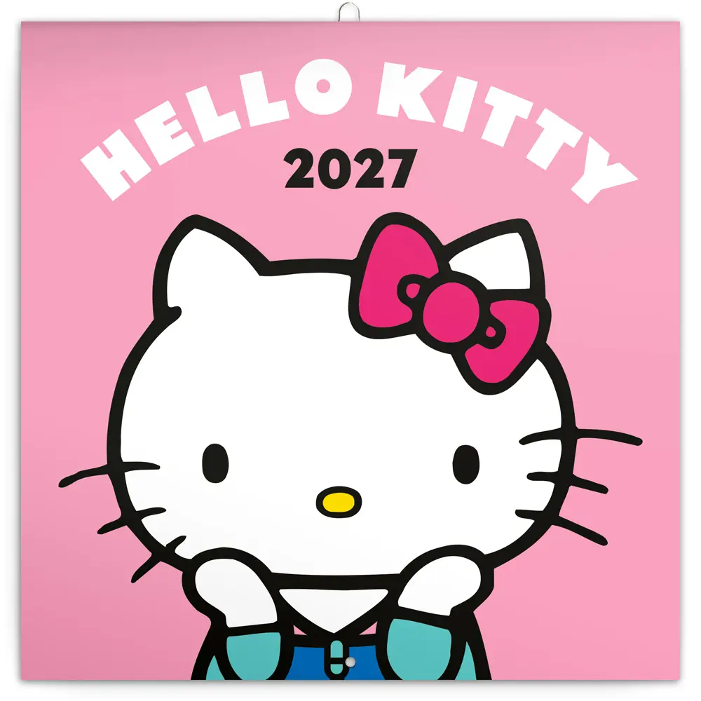 NOTIQUE Poznámkový kalendář Hello Kitty 2027, 30 x 30 cm