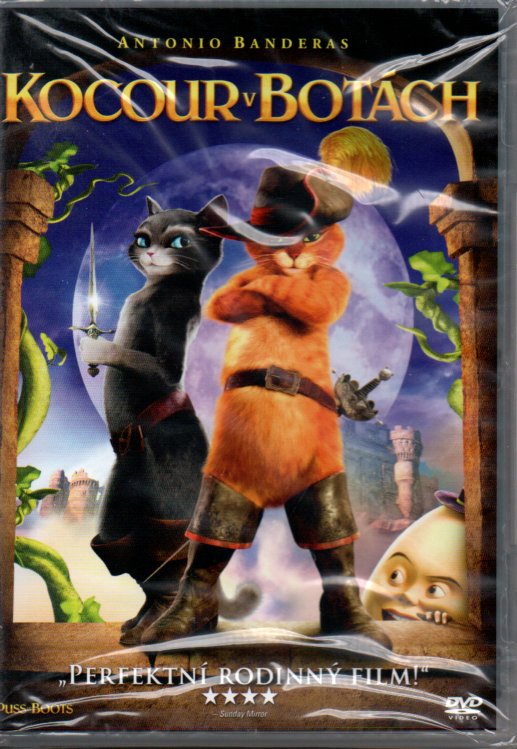 Kocour v botách DVD