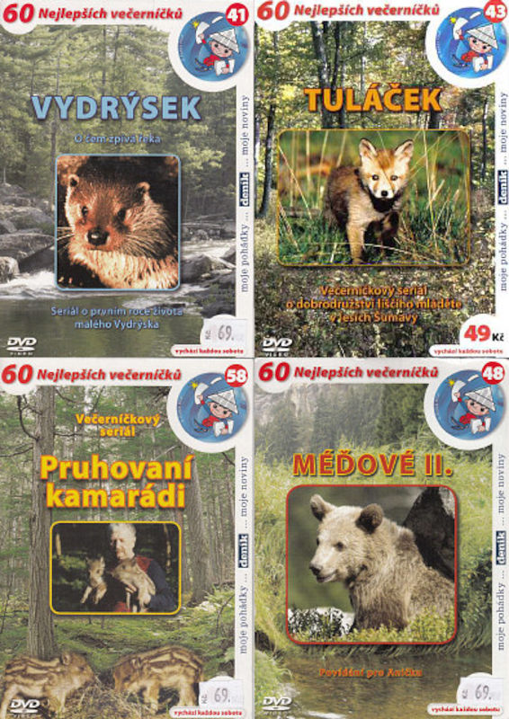 Večerníčky V. Chaloupka - kolekce 4DVD