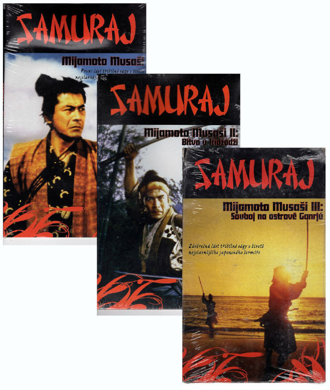 Samuraj Mijamoto Musaši - kolekce 3DVD