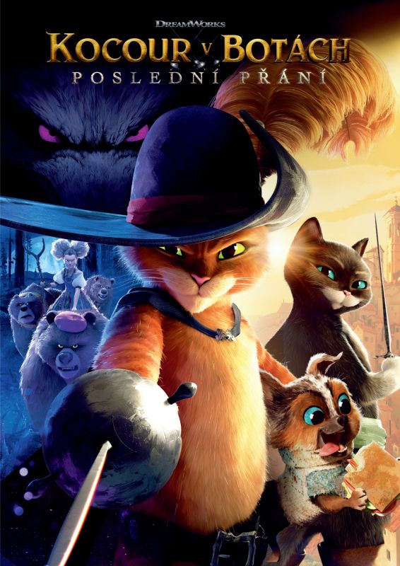 Kocour v botách: Poslední přání DVD