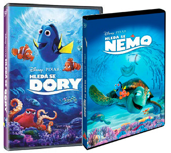 Hledá se Nemo a Hledá se Dory 2DVD