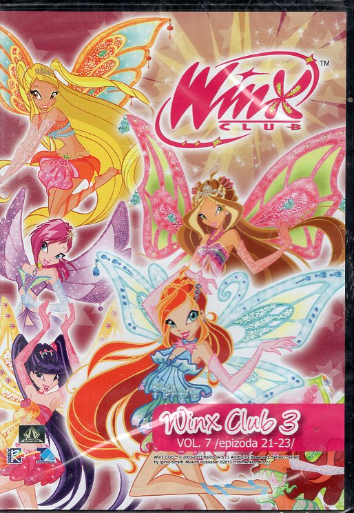 Winx Club 3. série DVD 7 - díly 21-23
