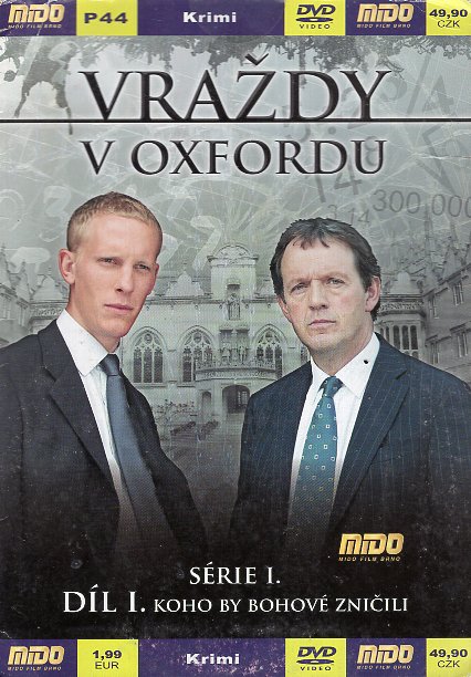 Vraždy v Oxfordu - Série 1, Díl 1 - DVD