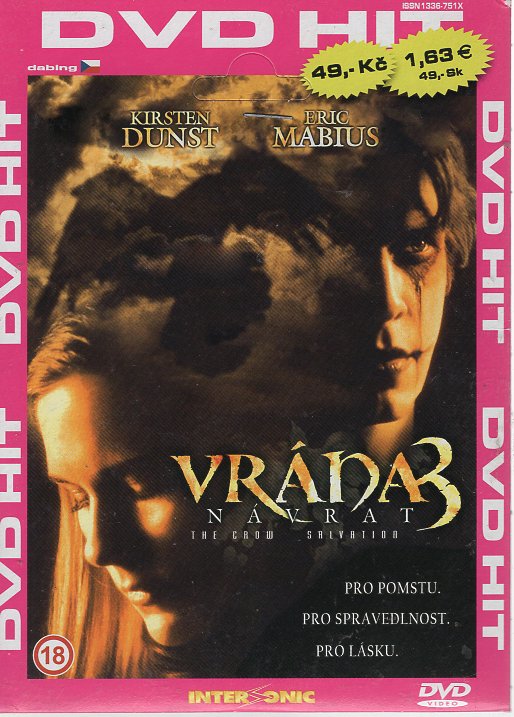 Vrána 3 - Návrat DVD