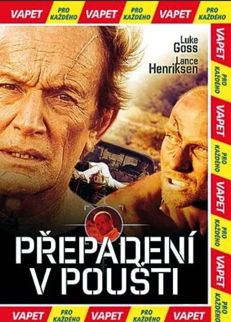Přepadení v poušti DVD