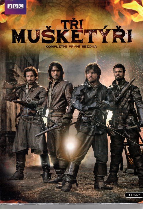 Tři mušketýři - 1.série - 4DVD