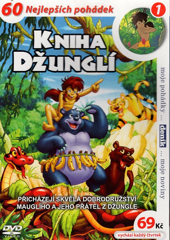Kniha džunglí: Mauglího dobrodružství DVD 1
