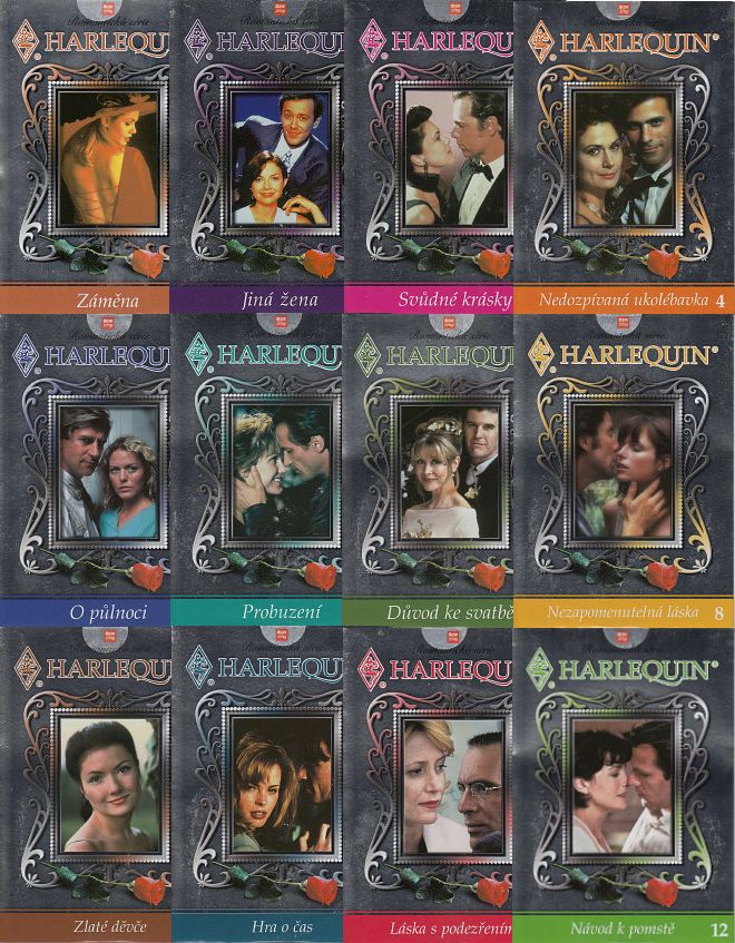 HARLEQUIN DVD kolekce Romantická série 12 filmů