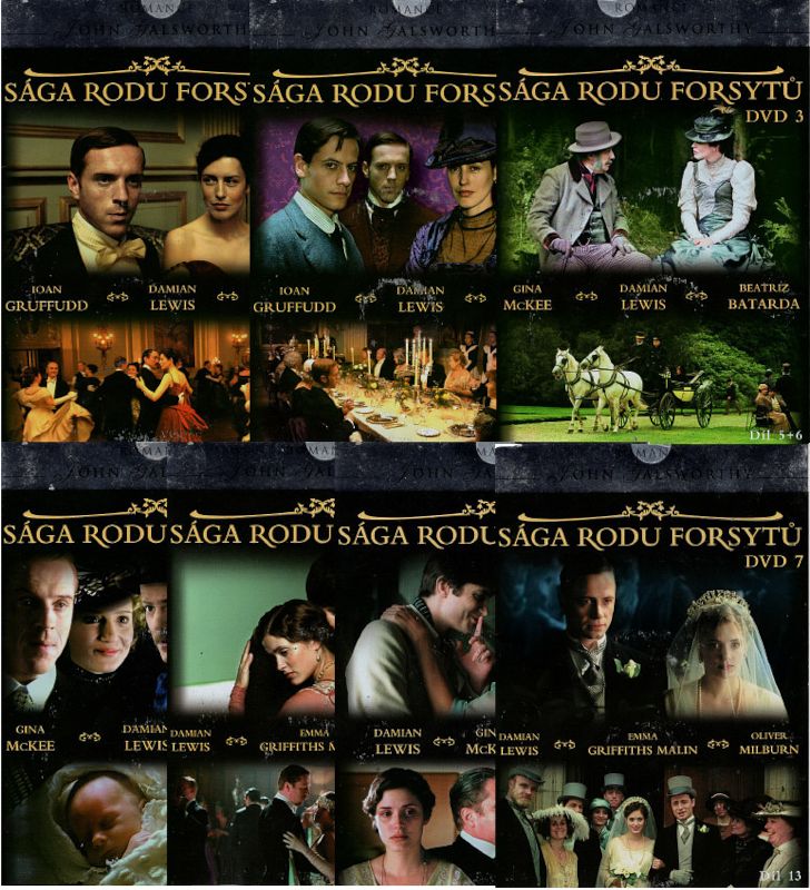 Sága rodu Forsytů - kolekce 7DVD