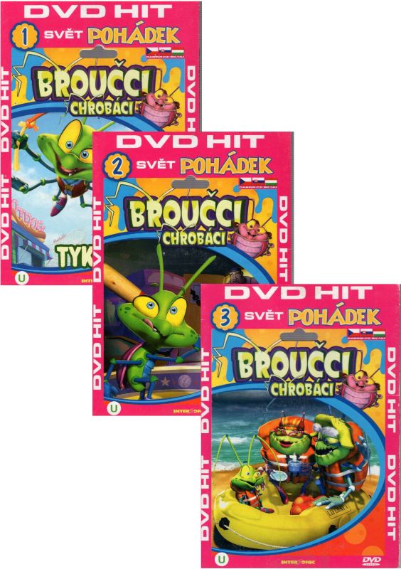 Broučci - Chrobáci - kolekce 3DVD