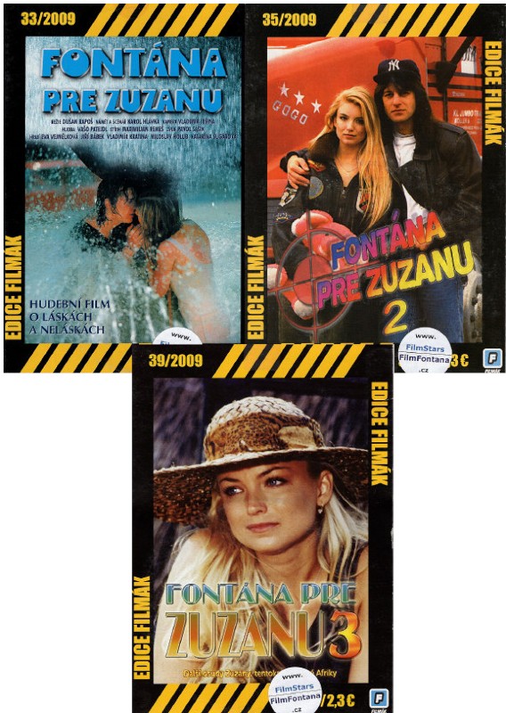Fontána pro Zuzanu 1-3 - kolekce 3DVD