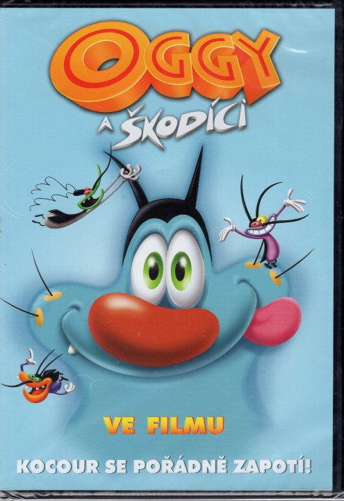 Oggy a škodíci ve filmu DVD