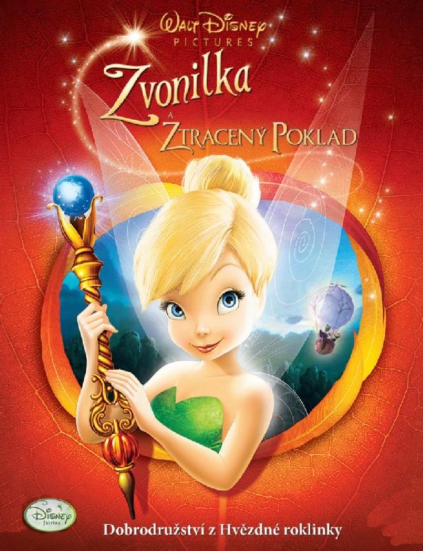 Zvonilka a ztracený poklad DVD