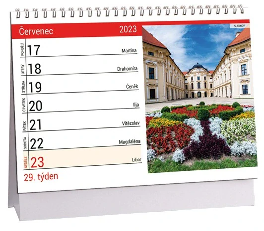 Kalendář Hrady a zámky 2026