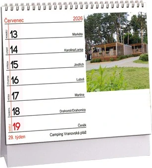 Kalendář Tipy na výlety mini 2026