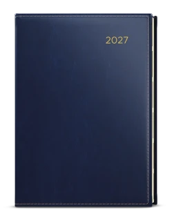 Diář 2027 Denní diář - Ctirad s výsekem - Premier - A5 - modrá