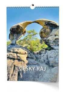 Nástěnný kalendář 2027 Nástěnný kalendář - Český ráj - A3