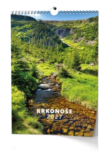 Nástěnný kalendář 2027 Nástěnný kalendář - Krkonoše - A3