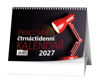 Stolní kalendář 2027 Stolní kalendář - Pracovní kalendář Čtrnáctidenní