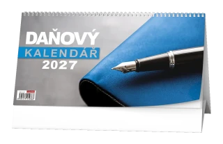 Stolní kalendář 2027 Stolní kalendář - Daňový kalendář