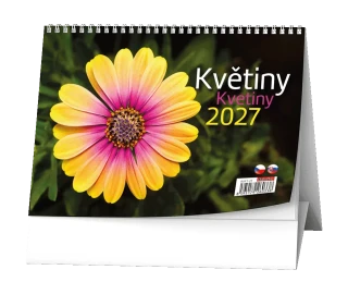 Stolní kalendář 2027 Stolní kalendář - Květiny