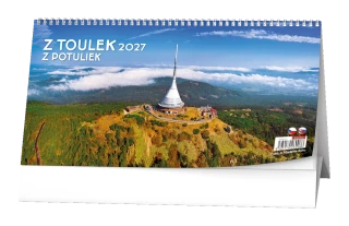 Stolní kalendář 2027 Stolní kalendář - Z toulek