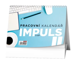 Stolní kalendář 2027 Stolní kalendář - Pracovní kalendář IMPULS II