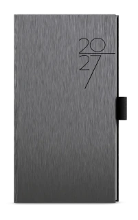 Diář 2027 Týdenní diář - Jakub - ForMen - kapesní - Grey