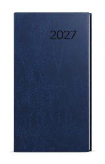 Diář 2027 Týdenní diář - Jakub - Vivella - kapesní - modrá