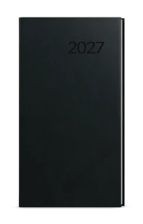 Diář 2027 Týdenní diář - Jakub - Vivella - kapesní - černá