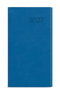 Diář 2027 Týdenní diář - Jakub - Vivella - kapesní - jasně modrá
