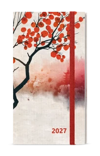 Diář 2027 Týdenní diář - Jakub - Lamino - kapesní - Zen