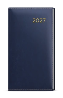 Diář 2027 Týdenní diář - Jakub - Premier - kapesní - modrá
