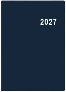 Diář 2027 Týdenní diář - Ladislav - PVC - modrá