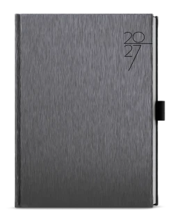 Diář 2027 Týdenní diář - Oskar - ForMen - A5 - Grey