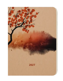 Diář 2027 Týdenní diář - Oskar - Kraft - Zen
