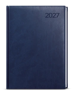 Diář 2027 Týdenní diář - Tomáš - Vivella - A4 - modrá