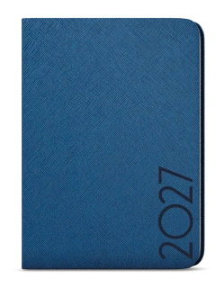 Diář 2027 Týdenní diář - Zoro - Tora - A5 - modrá