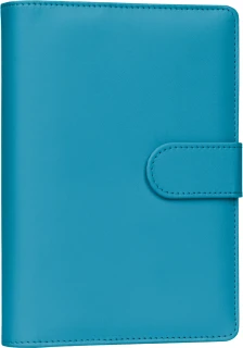 NOTIQUE Refill – Týdenní kroužkový diář s vyměnitelnými listy 2027, tyrkysový, 12,5 x 19 cm