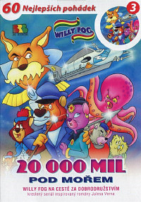 Willy Fog - 20 000 mil pod mořem 3 DVD